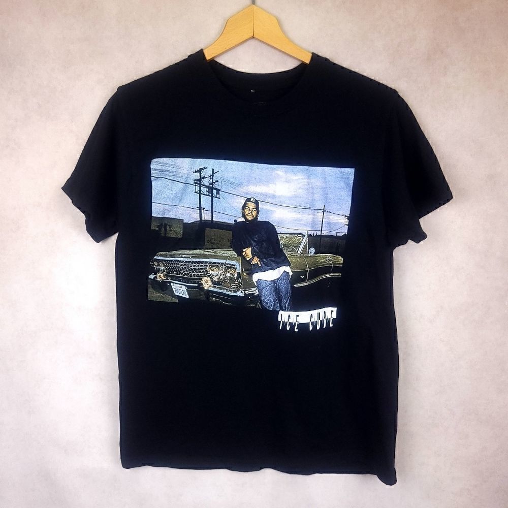Ice Cube Black Short Sleeve Tshirt Size Medium